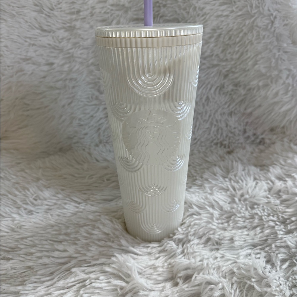 Starbucks Cream Accent Coffee Cups
